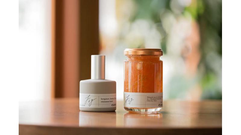 群馬県発「OSAJI」× 都内人気パティスリー「ease」が贈る。旬のイチジクを使用した夏限定のオードトワレとジャムが登場！