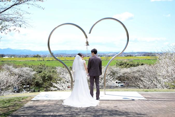 【桜の名所】高尾さくら公園でパークウェディングの新郎新婦を募集