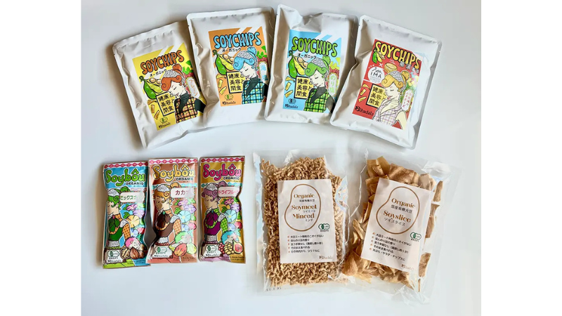 【日本初・有機JAS認定】国産丸大豆100%のソイミートブランド「美肌大豆(Bihadaiz)」を発売