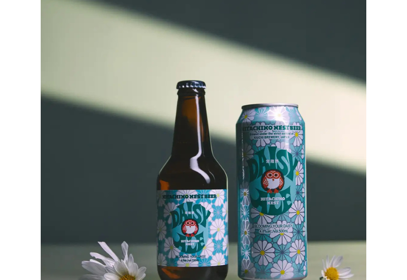 木内酒造とG-DRAGONがコラボした特別なビール「常陸野ネスト デイジーエール」を数量限定で発売決定！