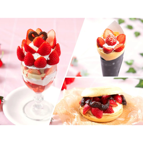 佐野プレミアム・アウトレットで栃木県産いちごの限定スイーツが登場！「とちぎいちごフェア」を開催