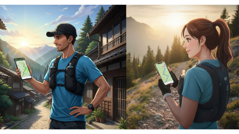 埼玉県寄居町の昼飲みカフェが、自社ホームページで近隣スポットのルートガイドとGPSデータを公開