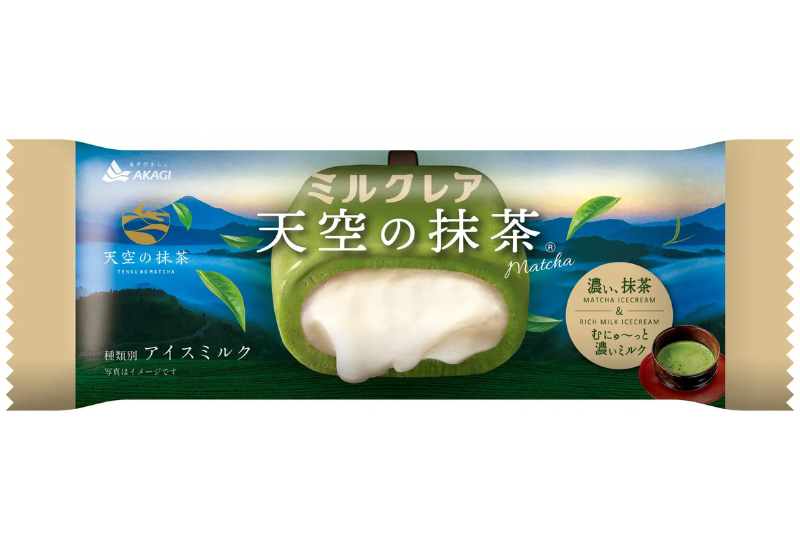 SNSで話題になった「ミルクレア天空の抹茶」が全国発売開始！ 厳選された一番茶を使用し、抹茶量を増量