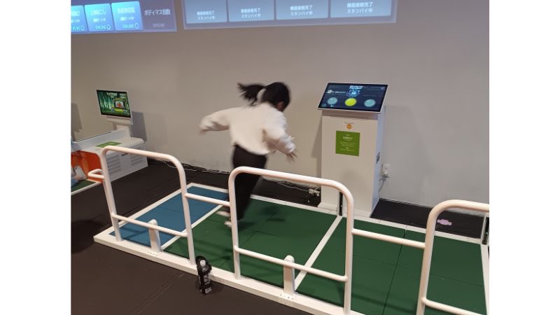 遊びながら体を動かす「デジタル体育」。埼玉県久喜市のアリオ鷲宮内に5種類のデジタルスポーツ機器が登場!