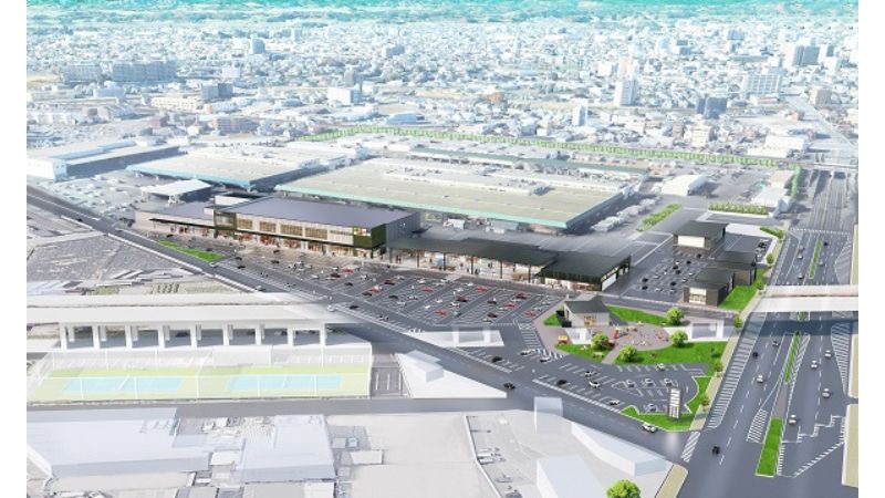 市場とまちをつなぐ複合施設「フレスポうつのみや市場」が3月20日に開業！