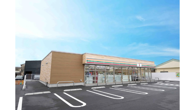 セブン-イレブン、栃木県産木材を100%使用した「地産・地消」の木造店舗を栃木県宇都宮市にオープン