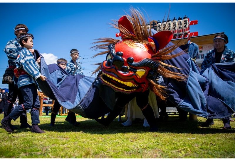 茨城県石岡市で幌獅子が舞う、第2回「石岡 春の獅子祭り2026」が開催