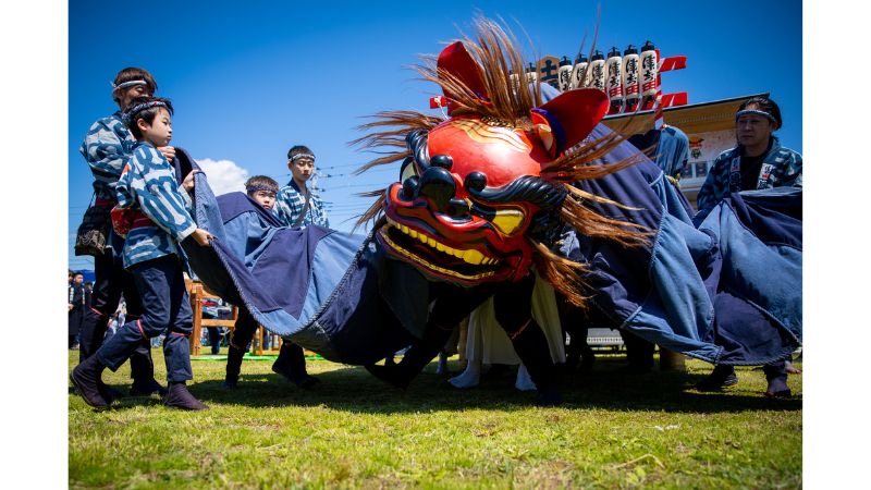 茨城県石岡市で幌獅子が舞う、第2回「石岡 春の獅子祭り2026」が開催