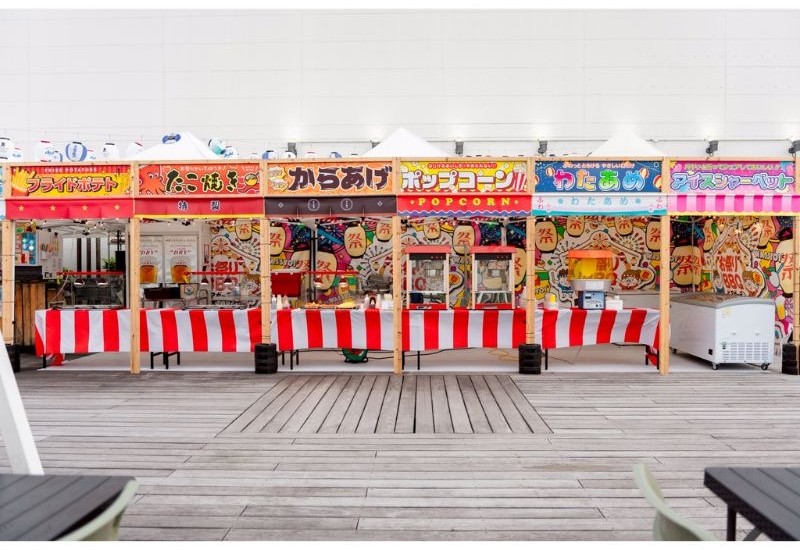 水戸駅直結の体験型ビアガーデン「お祭りBBQビアガーデン 水戸エクセル屋台村」が開業！