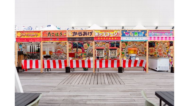水戸駅直結の体験型ビアガーデン「お祭りBBQビアガーデン 水戸エクセル屋台村」が開業！