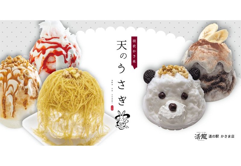 ラーメン店が本気でつくる夏のかき氷！「活龍道の駅かさま店」にて「濃厚バナナショコラ」や「かさま雪栗モンブラン」などが好評販売中