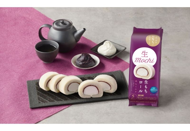 モンテール、もちもち食感を楽しめる秋の新フレーバー「5P生もちロール・あんミルク」を期間限定で発売