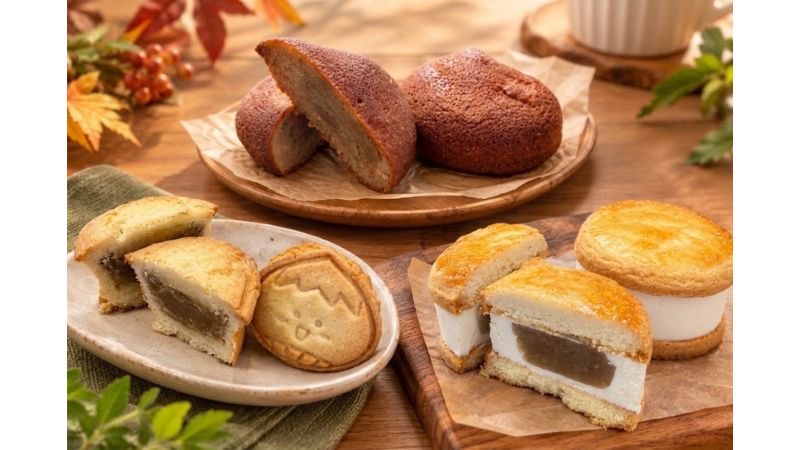 つくばsweetsが初の「笠間栗フェア」を開催。茨城県産の栗を使った限定焼菓子3種類を販売